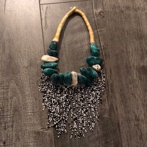 Mango beaded necklace